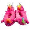 Unicorn Rainbow Winter Slippers For Women, Children, Warm 35-38