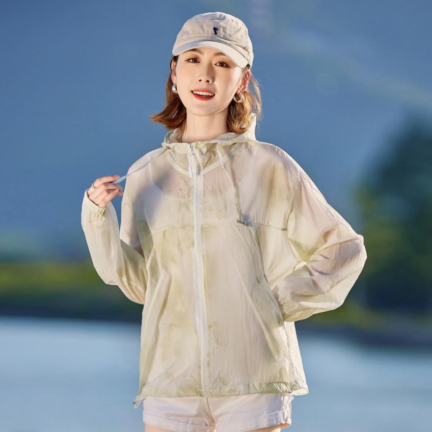 

Повседневная цветная солнцезащитная одежда женская летняя новая свободная модная дышащая женская солнцезащитная одежда тонкая куртка тренд XXL зелёный