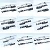 Letter Emblem for Mercedes Benz V12BITURBO V8 BITURBO 4MATIC+ TURBO 4MATIC Car Styling Fender Logo Sticker Chrome Glossy Black