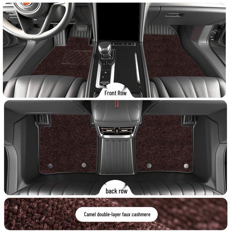 Hongqi H6 2023-2025 Full Coverage TPE Floor Mats - Interior Car Decor Accessories