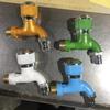 Round Hand Wheel Color Washing Machine Faucet Household Mop Pool Tap Water Antifreeze And Explosion-Aproof Plastic Faucet