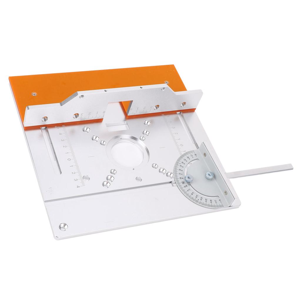 Aluminium-Oberfrästisch-Einlegeplatte Tisch für Werkbänke Frästischplatte Holzwerkzeuge Fräsen