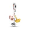 Flowers Series S925 Sterling Silver Sunflowers Tulip Carnation Charms Fit Original  Bracelet  For Women Jewelry Making