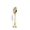 Light luxury pattern stainless steel western food tableware steak knife fork spoon retro mirror set