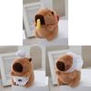 Keychain Plush Capybara Doll Pendant Decoration Birthday Gift Kitchen Animal