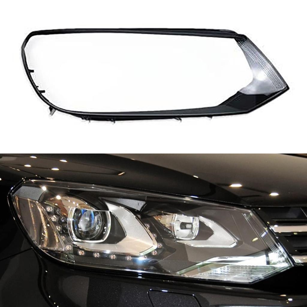 Car Headlight Lens Cover Lampcover Cover Lampshade Shell For Volkswagen VW Touareg 2011 2012 2013 2014 Headlight Cover