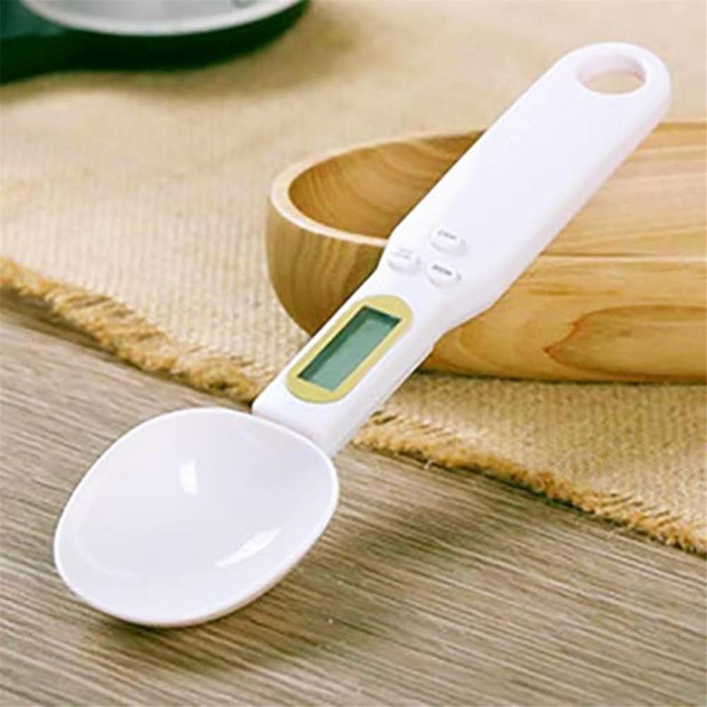 Electronic Measuring Spoon - Digital Spoon Scale, Ideal for Cooking, Baby Food, Supplementary Foods, and Cat Food, with Auto Power Off Function and