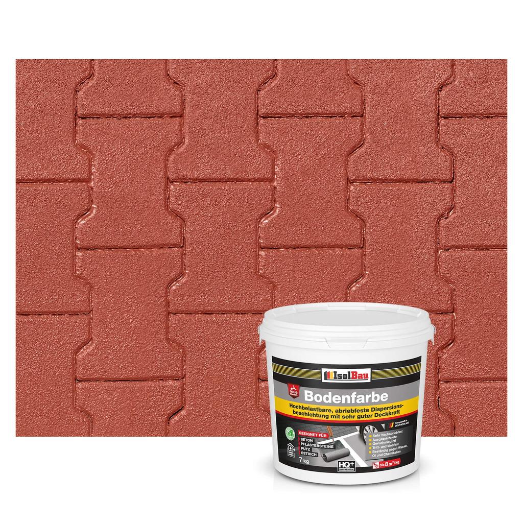 IsolBau Road Paint for Concrete Bodenfarbe 7 Rustic