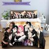 Fantasy School Uniforms Print 3Pcs Bedding Setduvet Cover With 2 Bedropillowcase Home Birthday Gift
