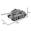 WW2 Military Tank Series Building Blocks German Soviet Union Army Soldier Figures Armored Vehicle Car Cannon Weapon Bricks Toys