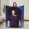 Damon Salvatore Flannel Blanket  Soft Durable Bedding Throws for Couch Bed Airplane Travel Novelty Bedspread Sofa Bed Cover