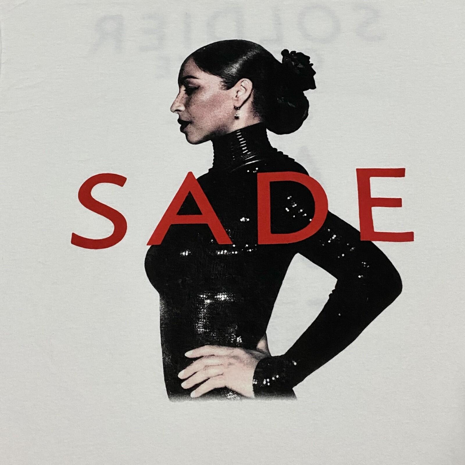 Винтажная футболка SADE SOLDIER OF LOVE 90-х годов, Хит Музыки, Размер L, Однострочный шов, РЕПРИНТ XL