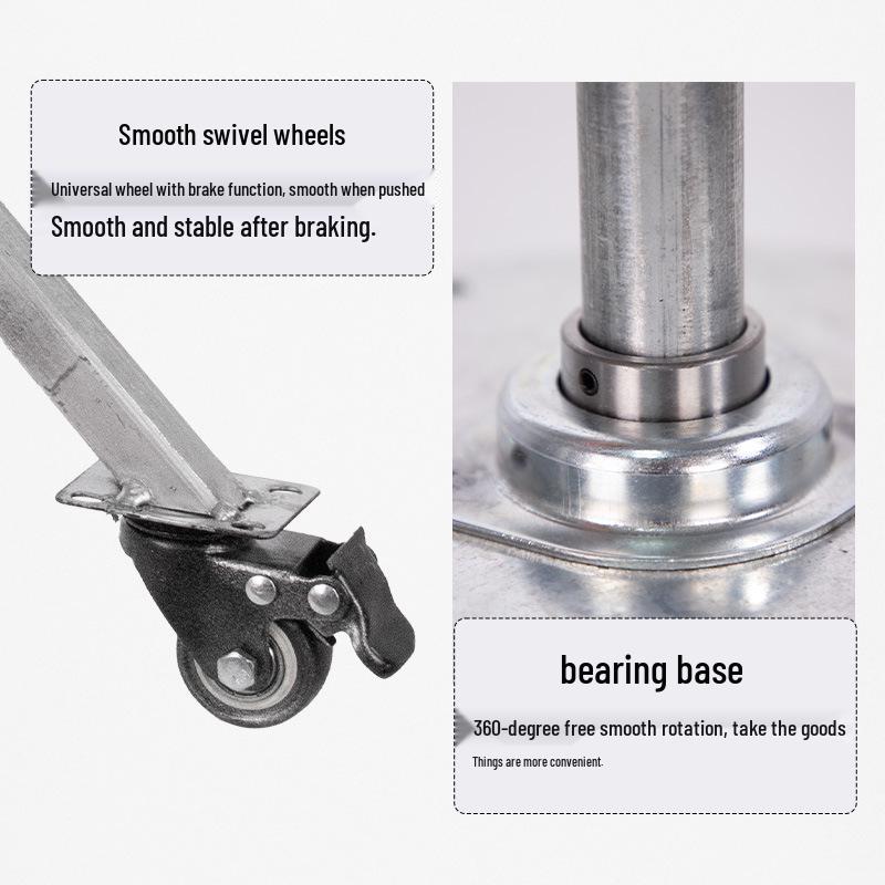 Multifunctional Display Stand for Candied Hawthorn, Cotton Candy & Potato Tower with Plastic Stick Holder