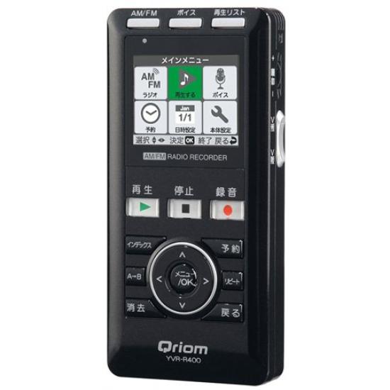 

Curiom Radio Voice Recorder Black YVR-R400(B) чорний