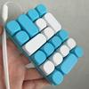 Fidget Button Keychain Toy Mini Keyboard Shape Stress Relief Sensory Toy for Kids Party Bag Fillers Gift