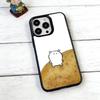 Korean H-Healing Bear Phone Case For iPhone17,16,15,14,13,12,11 Plus,Pro Magnetic For Magsafe Wireless Charging