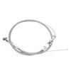 Throttle Cable Stainless Steel Adjustable High Strength Rustproof Universal Fit for Most Accelerator Pedals