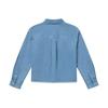 HAZZYS Women's PHIZ Series Washed Denim Long-Sleeve Shirt