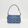 COACH Nolita 19 Signature Denim Shoulder Bag