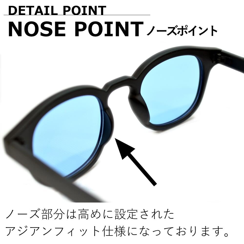 Sunglasses for Men and UV Fashion Boston Tinted Lenses [MERRY PLEASURE] Women, Protection, Glasses, Round, Style, (Lightly Colored)