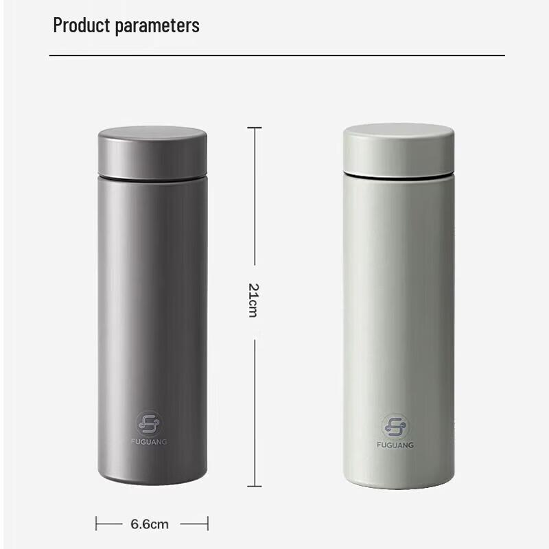 Fuguang Pure Titanium Vacuum Insulated Portable Tea Mug