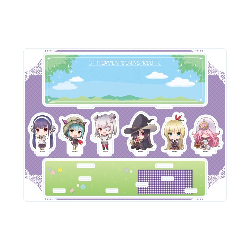 

Heaven Burns Red 04 Пикник вер. Блок 31C [Иллюстрация мини-персонажа] Акриловая диорама