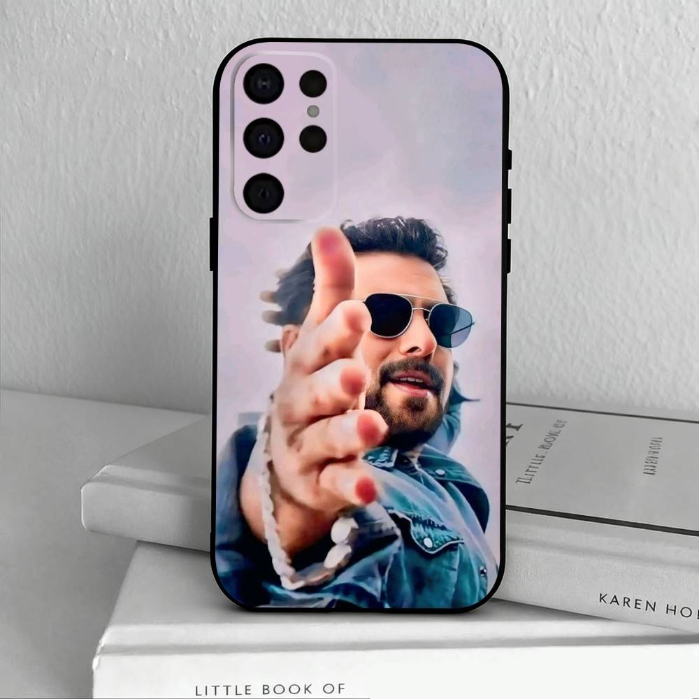 Indian Actor S-Salman K-Khan  Phone Case For Samsung S25,24,23,22,30,21,10,9,Ultra,Plus,Lite,FE,4,5 G Soft Black Case