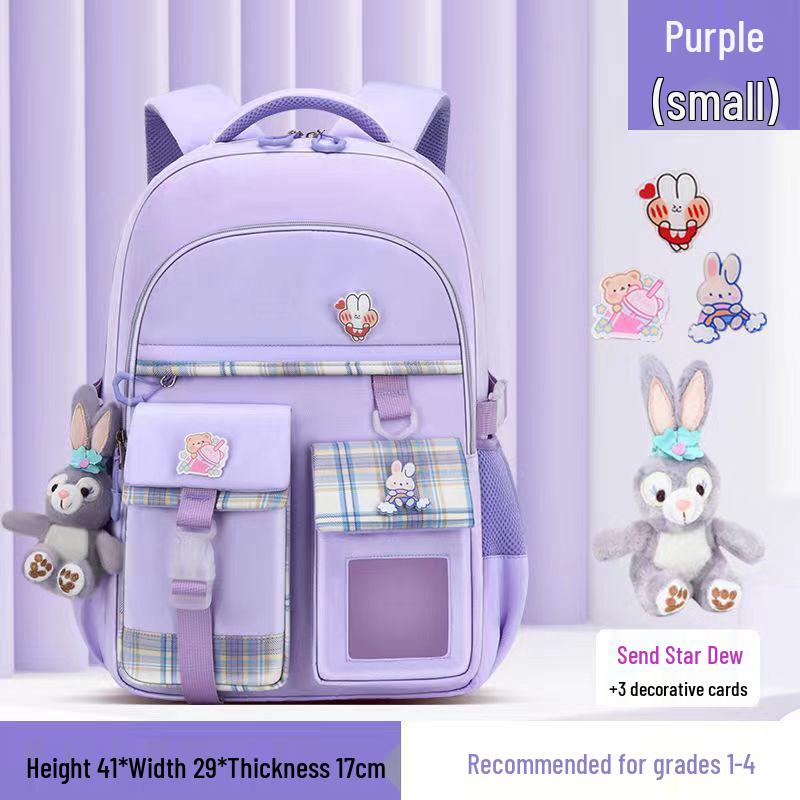 Lightweight Backpack for Girls - Large Capacity for Grades 3-12