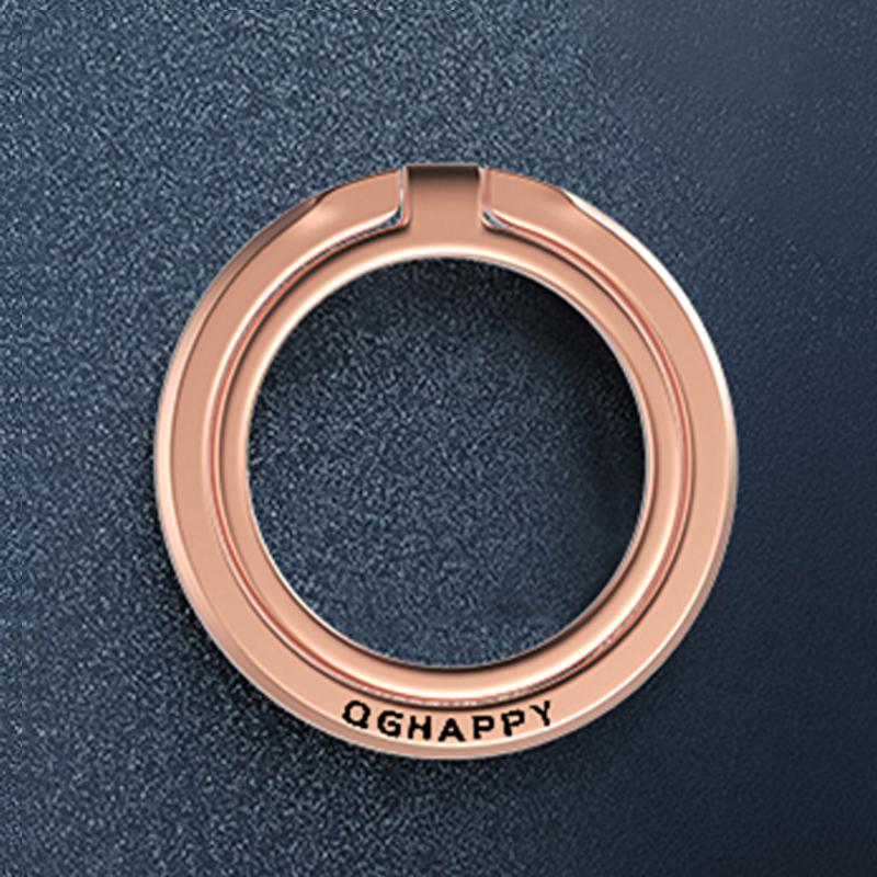 

Mobile Phone Strong Magnetic Metal Finger Ring Holder for Magsafe 360° rotating Universal Folding Ultra-thin Super Magnet Stand