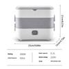 Electric Lunch Box Double Layer Insulated Food Heater for Dormitory Kitchen Office Travel Food Storage Container
