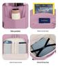 Multifunctional 180° Opening Large Capacity Travel Backpack