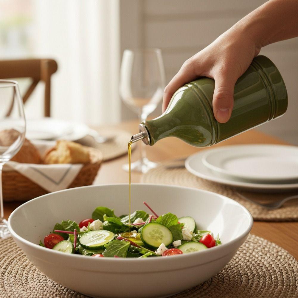 Light-blocking Bottle Body Soy Sauce Bottle Ceramic Vinegar Bottle Dinning Table