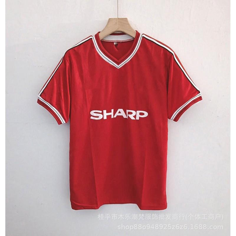 Vintage Retro Football Shirts Classic Club Short Sleeve Soccer Jerseys Men