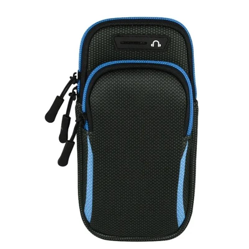 New Sports Bag For Mobile Phone Armband For Jogging Cell Phone Accessories Woman Mp3 Mp4 Bags PU Hand Bag For Running Waterproof
