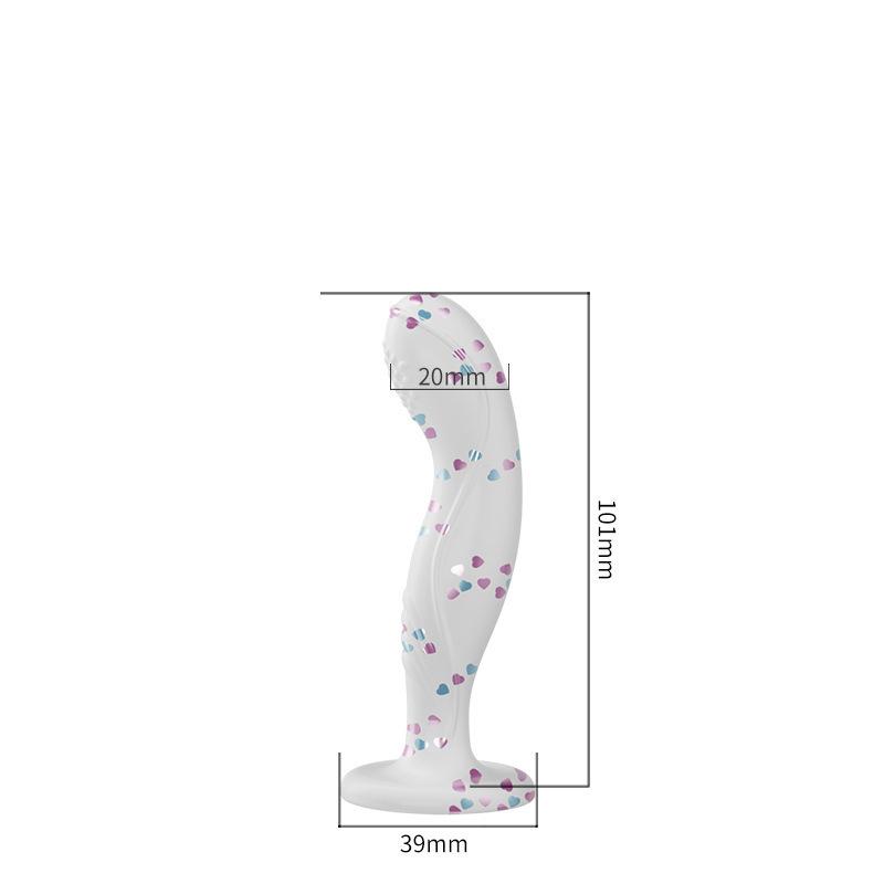Silicona Anal consolador de tope de tope masajeador de próstata anal estimulación g-spot clítoral juguetes sexuales de adultos p