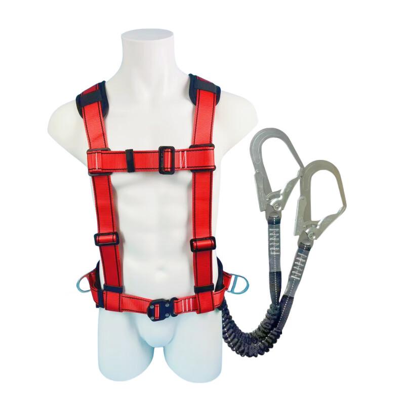 Qianyu Half-Body Safety Harness with Double Hook Lanyard Standard