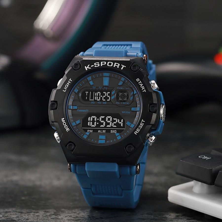 Multifunction Men's Sports Watch Waterproof Luminous Alarm Clock Outdoor Fitness Digital Watch Electronic Wristwatch for Man Kid