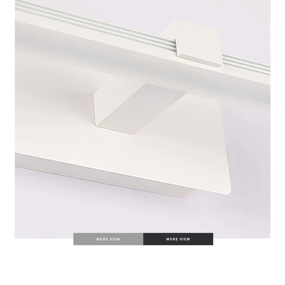 60CM Wall Lamp Cool White Modern Led Mirror Light Aluminum Wall Mounted Industrial Lamp Bathroom Living Room Interior Lighting