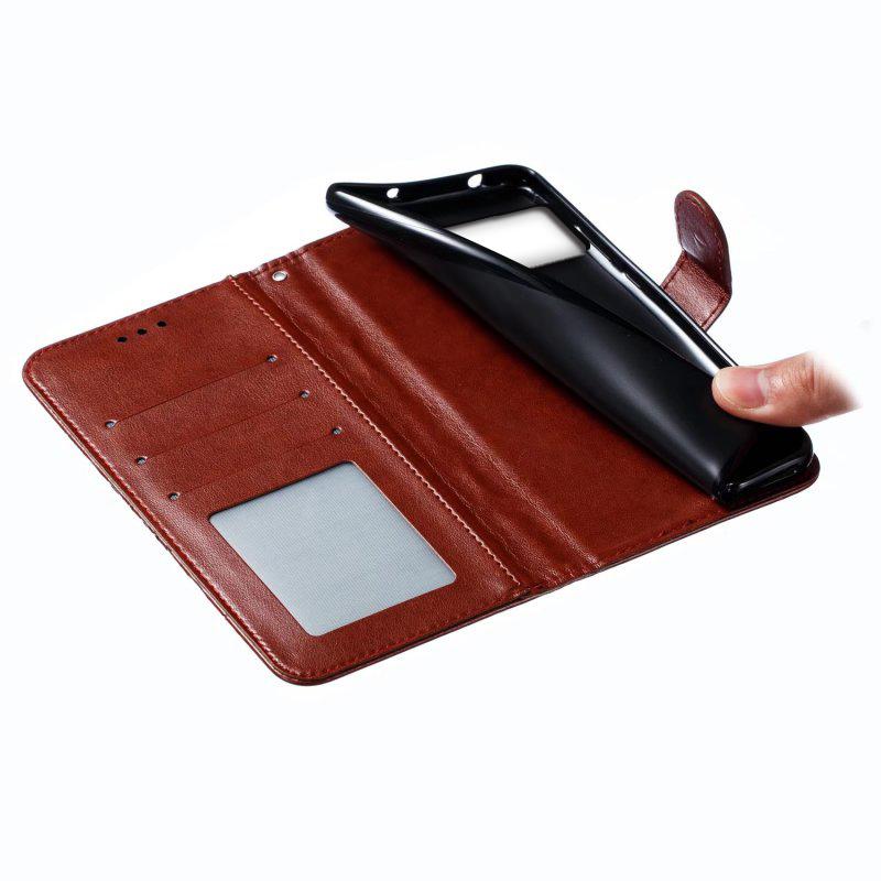 For Google Pixel 8 Pro Case PU Leather Mandala Imprinted Design Wallet Phone Cover