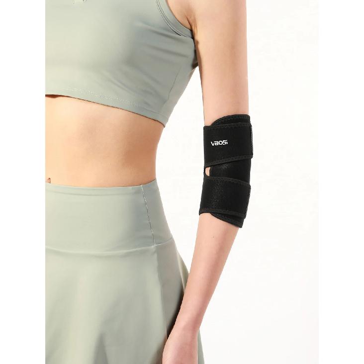 1 Pieza Soporte de Codo Ajustable de Neopreno - Protector Cómodo para Deporte y Fitness para Hombres y Mujeres