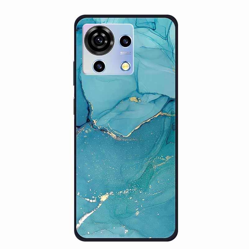 Phone Case For ZTE Blade V50 Vita Marble TPU Soft Silicone Cover for ZTE BladeV50 Vita V50Vita Cases Mica Painted Colorful Para