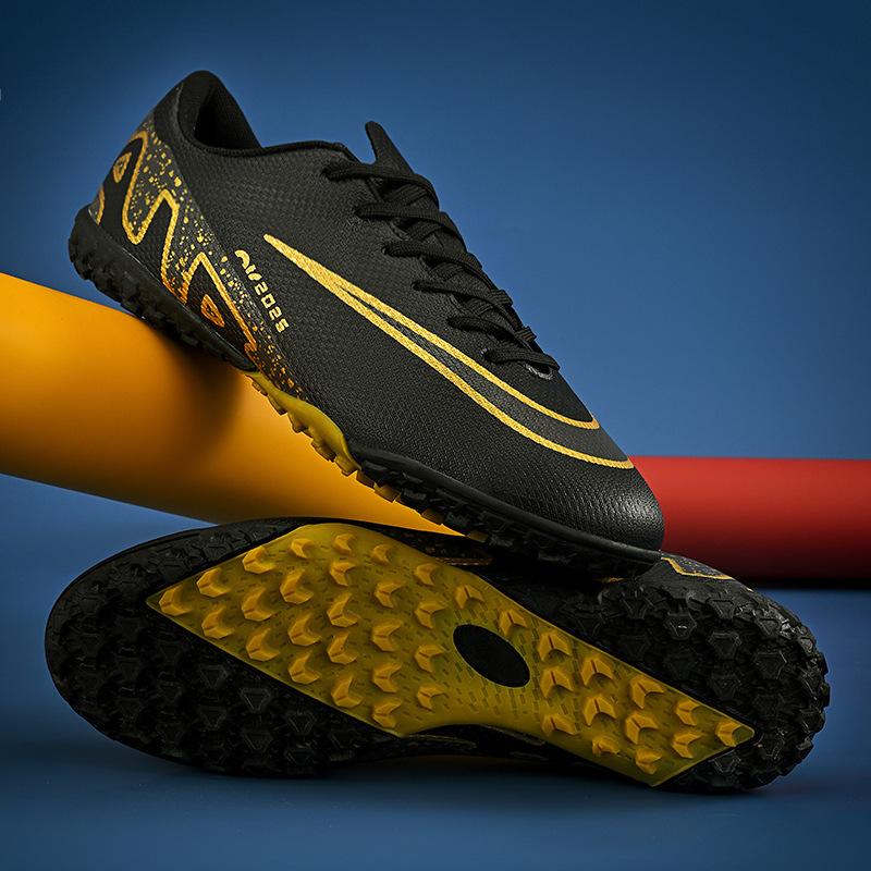 C Romesi thorn 15 children's low-top football shoes men's adult flat long nails broken nails training shoes