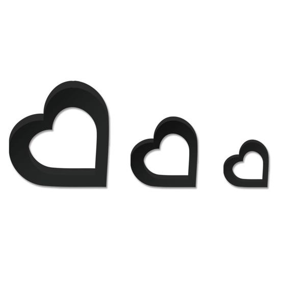 Valentinstag Liebe/XXOO/Herz Tischaufsatz für Zuhause Liebesblockschild Freistehend Party Hochzeitstag Dekoration