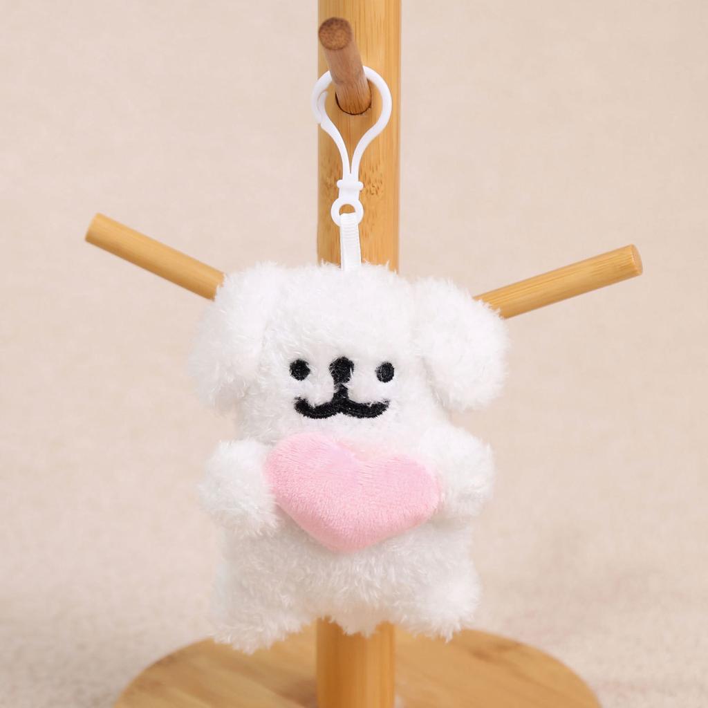 Cute lines puppy doll pendant keychain little doll birthday gift girl bag pendant doll