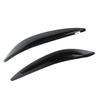 2pcs Headlight Eyebrow Left Right ABS Replacement for   Smart 453 Fortwo Forfour 2015‑2020