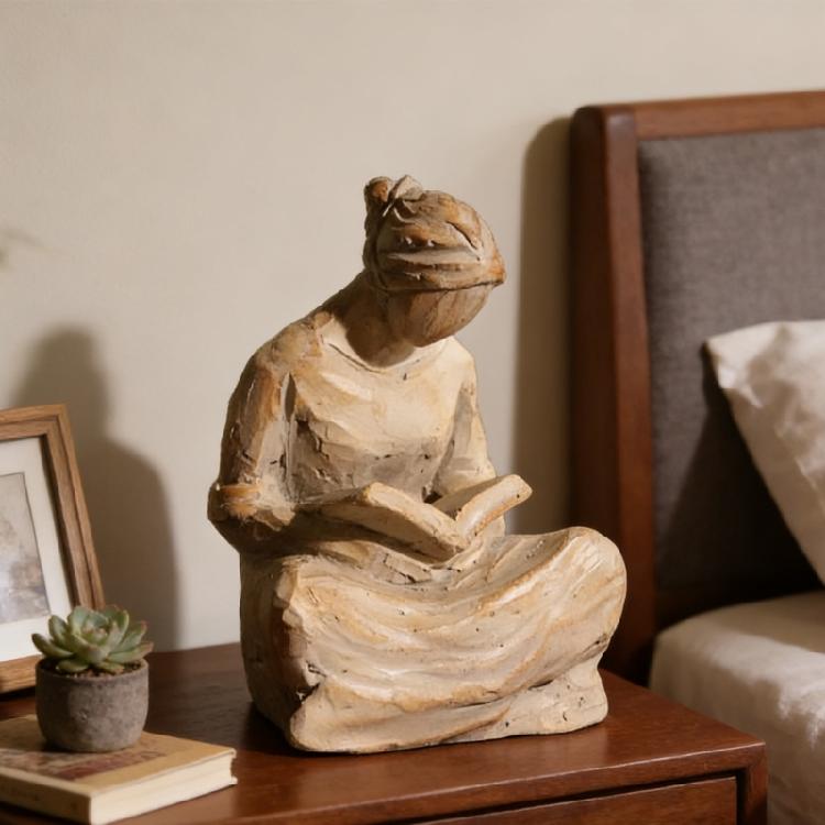 Women Figures Statues Collectibles Figurines Resin Praying Woman Figurines Inspirational Sculptures Ornament Home Decors
