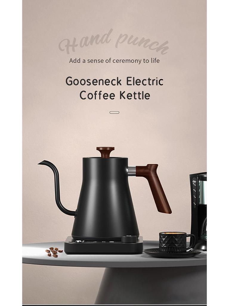 2025 Smart Electric Gooseneck Kettle for Hand Brewing Coffee - New Constant Temperature Design