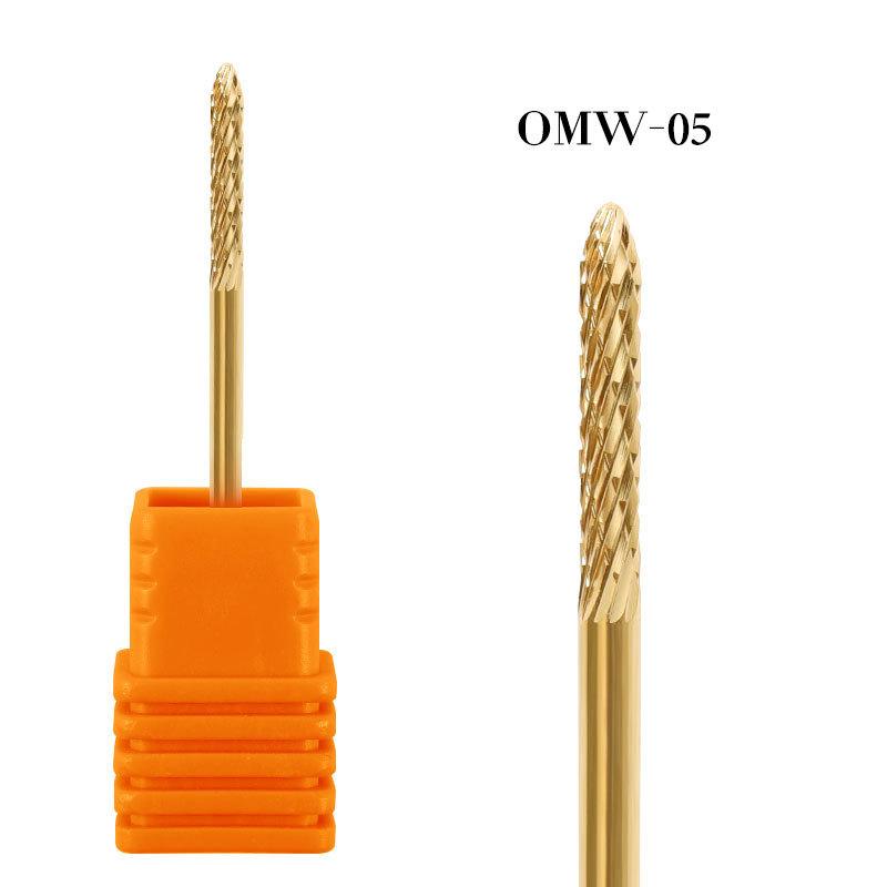 Nail Tungsten Steel Grinding Head Blue Label Tungsten Steel Drill Electric Nail Sander Accessories