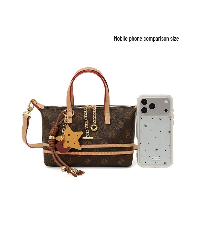 2026 Retro-Print Damen Luxus Crossbody-Tote - Vielseitig & Stilvoll