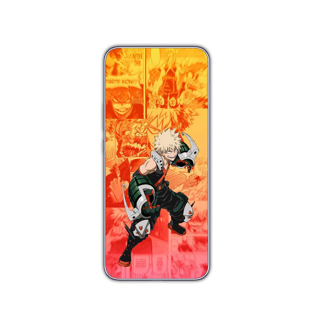 My Hero Academia Katsuki Bakugo BNHA Phone Cover for Motorola Moto Edge 40 50 Pro 30 Neo 20 Ultra One Fusion E22 E40 E30 Case